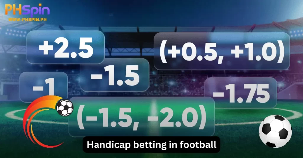 Handicap betting in football